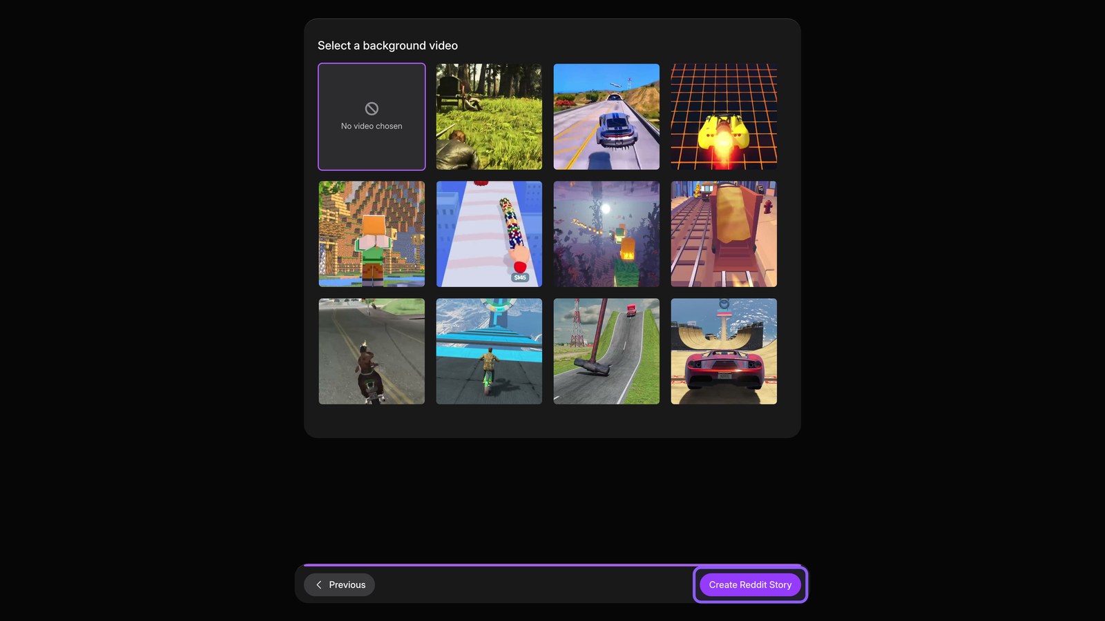 Create reddit story