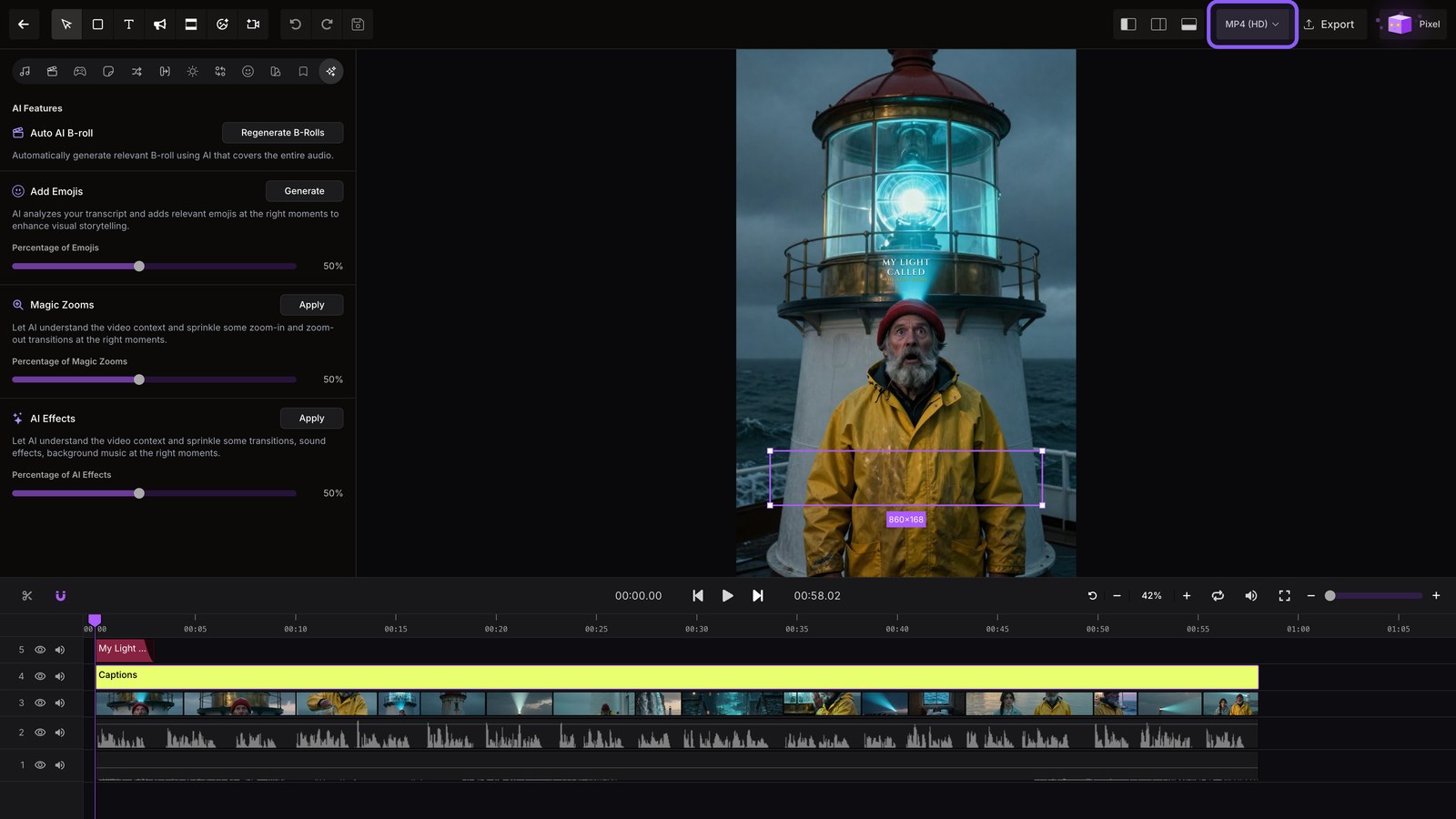 Export formats
