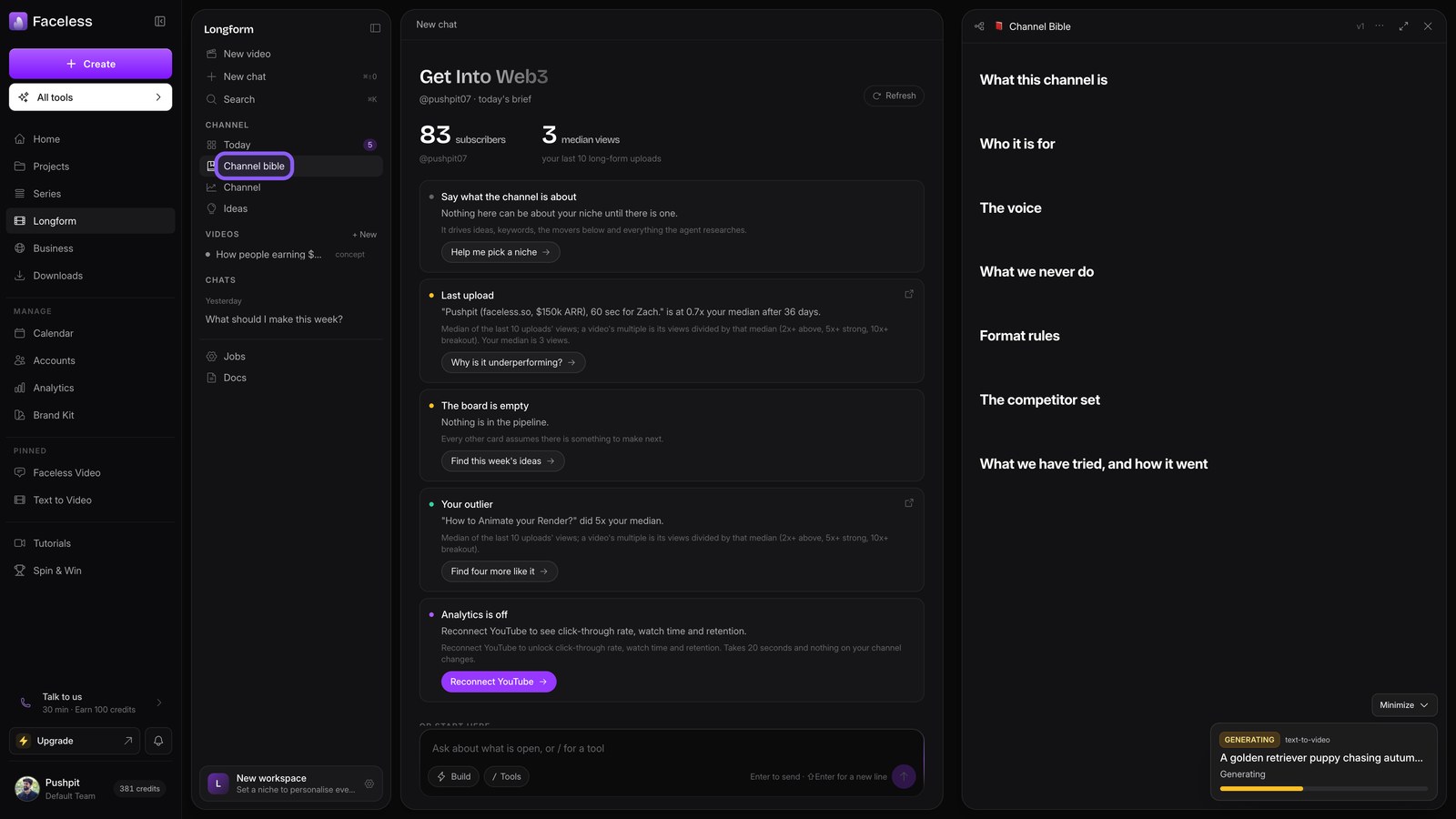 Channel bible