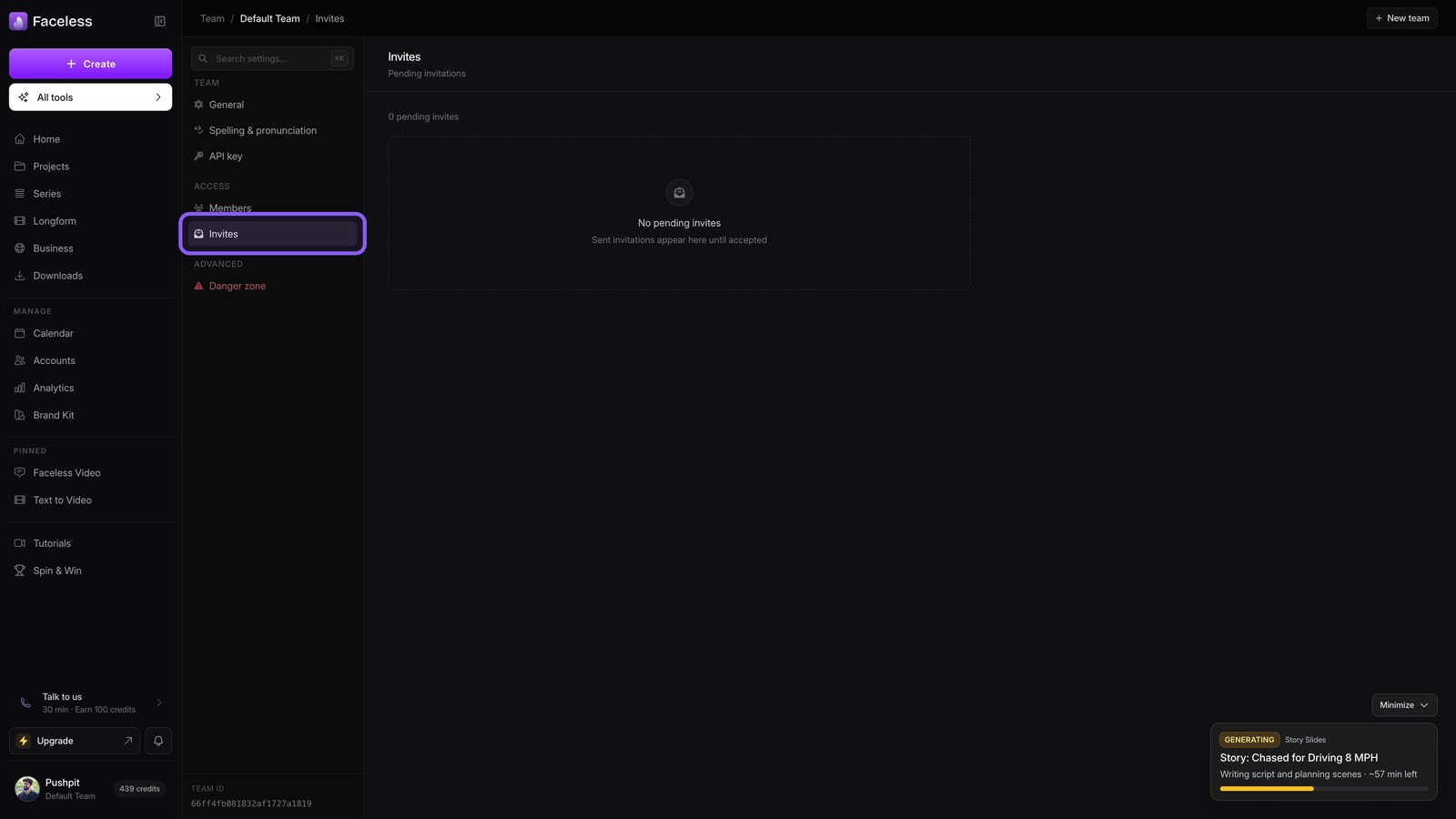 Open invites