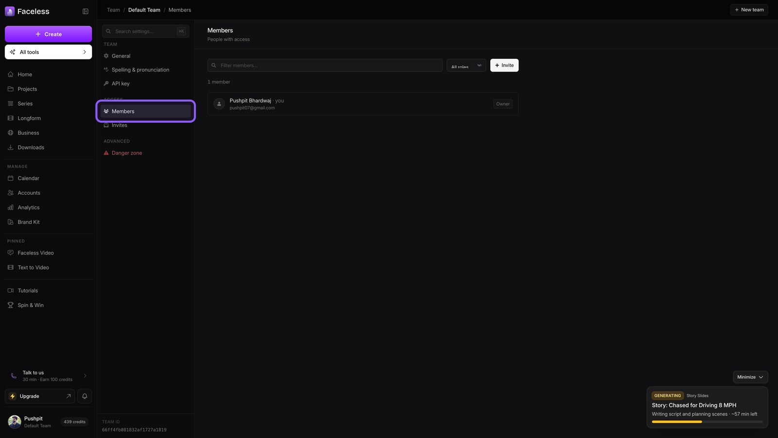 Review members
