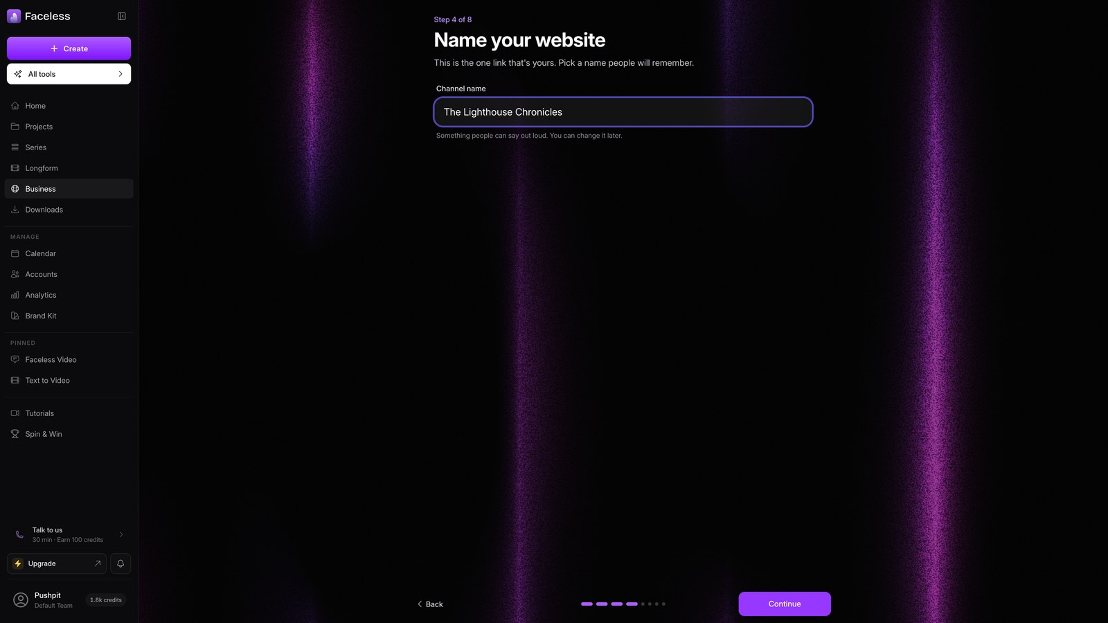 Name site